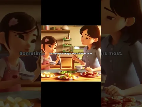 Sometimes we forget what matters most.