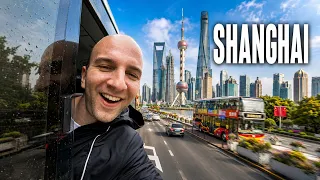 第一次来到超现代的上海，我完全说不出话