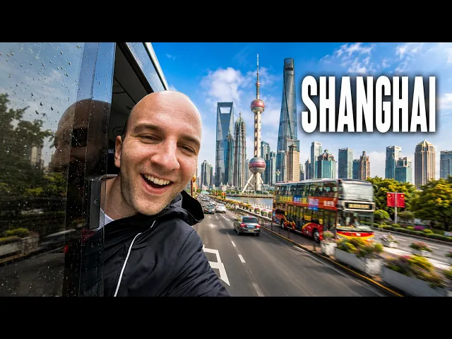 Ultra Modern Shanghai: Skyline, Bund, and AI Robot Dogs First time in Ultra Modern Shanghai... I Was Completely Speechless 🇨🇳