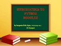 Introduction to Python Modules I Class 11th I Computer Science I By Sangeeta Kujur