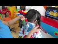 Corte de cabello recto para ninas
