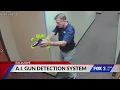 AI gun detection system links cameras to alert authorities