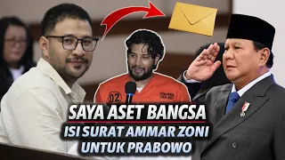 Merasa Jadi Aset Bangsa, Ammar Zoni Minta Perlindungan Presiden
