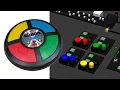 I created that 4 color memory game Simon in MockMechanics without writing any code