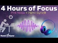 4 Hours Of Concentration Achieve Laser Focus with Pink Noise and Beta Waves