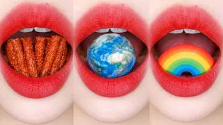 ASMR EMOJI FOOD EATING SOUND MUKBANG