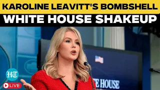 Karoline Leavitt LIVE | White House Takes Control of The Press Pool Covering Trump | US News