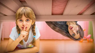 اقوى لعبة غميضه في بيتنا مع اميره و ايلين جننتهم 