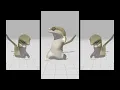 lizard dancing to lady hear me tonight but it s actually synced