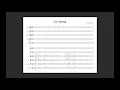 Joy Spring (Comp. Clifford Brown/arr. Ryan Kerwin) -- Nonet [Full Score]