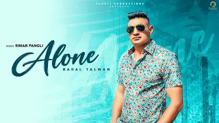 ALONE | Badal Talwan | Official Video | New Punjabi Songs 2023 | Pangli Productions