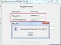 Basic of JAVA Validation in Registration form using Netbeans JAVA Tutorial-3
