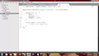 3 AngularJS build angularjs application from scratch with php -