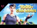 1000 Sweaty Clan Names 2021 Not Used Join A Fortnite Clan