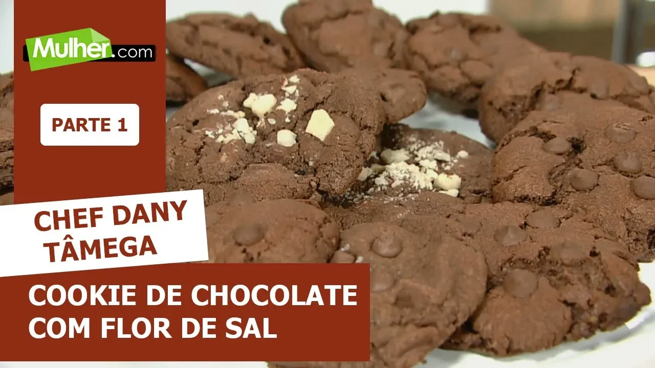 COOKIE DE CHOCOLATE COM FLOR DE SAL CHEF DANY TÂMEGA 22/07/2019 P1