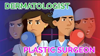Dermatologist vs Plastic Surgeon 💥 Career Battle