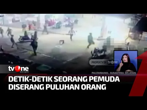 Pengeroyokan Seorang Pemuda di SPBU Terekam CCTV