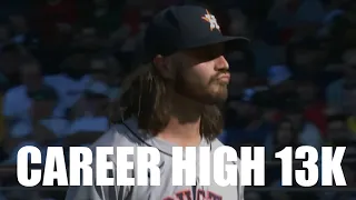 Spencer Arrighetti Strikes Out Career High 13 vs Red Sox