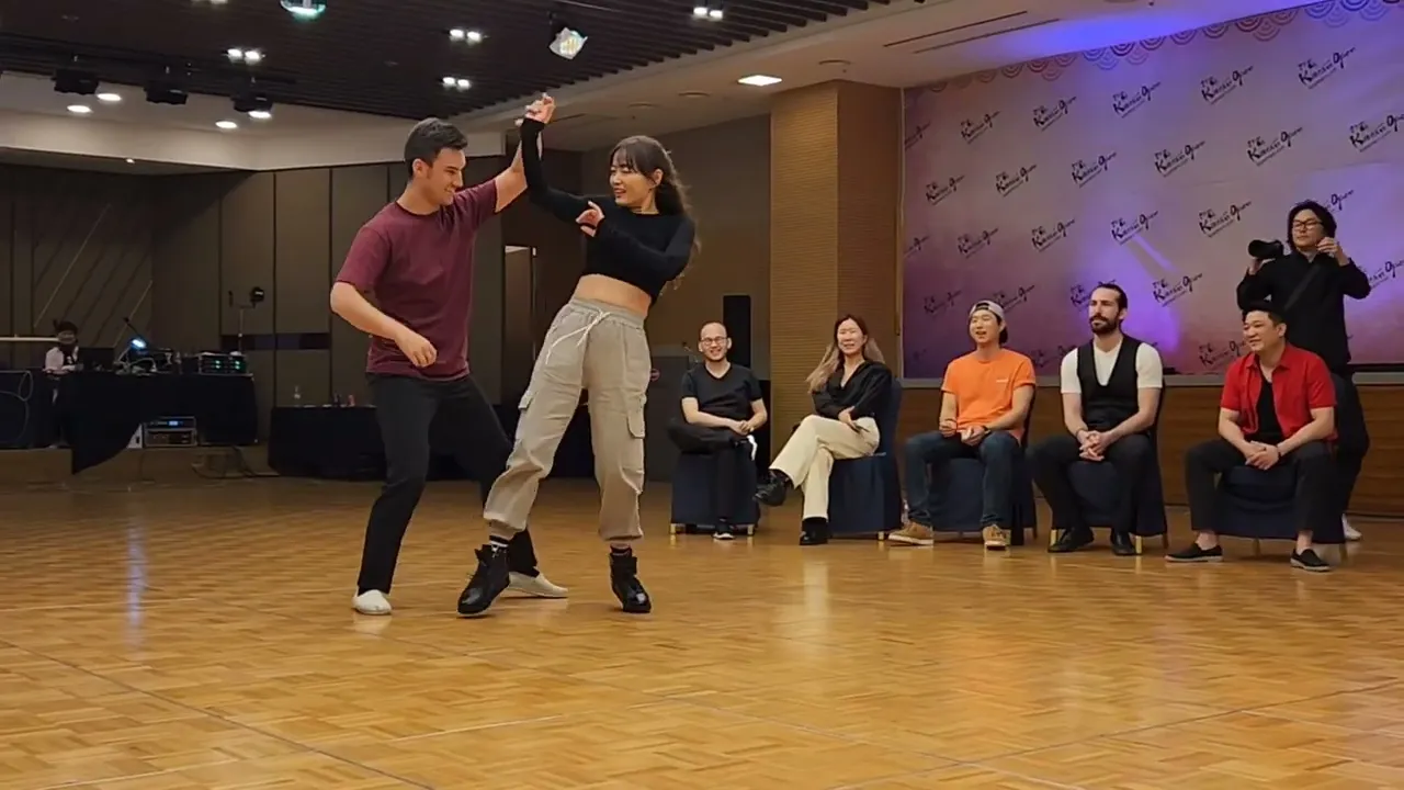"Cold Heart" Andrew Mullan & Carmen Hyunsook Kim - 2nd place Korean Open 2023 Advanced J&J Finals