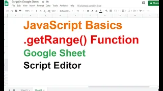 getRange - JavaScript