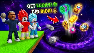 Throw A Rock 😱 The Black Hole Gave Me a LEGENDARY Gift! | Roblox 🔥💎
