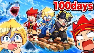 海の上で100日間生き残るロブロックスでサバイバル!【ヒロたま×ペケッツ】【ROBLOX/ロブロックス】