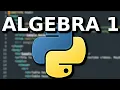 Learn Algebra I with Python - Evaluating Expressions