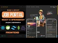 Full Stack Job Portal Application with React Springboot Frontend MongoDB Redux Episode 1