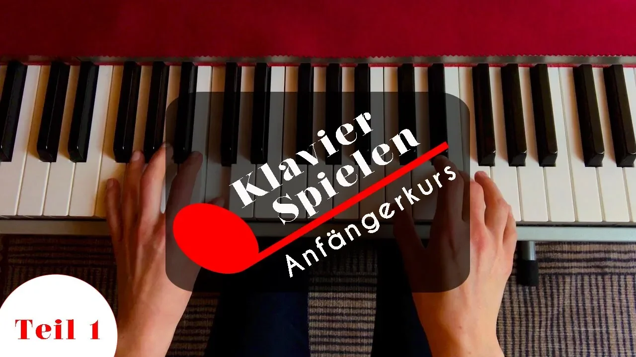Klavier spielen lernen - Anfängerkurs - Akkorde