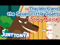 Download Lagu The Wolf and the Seven Little Goats | Story Musical | Fairy Tales | JunyTony