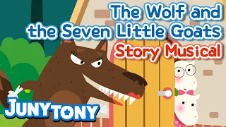 the wolf and the seven little goats story musical fairy tales junytony