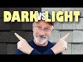 Are Black Shingles Really Hotter Than Light Shingles
