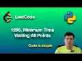 LeetCode 1266 Minimum Time Visiting All Points python