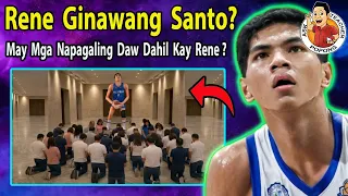 BAKIT GINAWANG SANTO SI RENE BATERBONIA ?