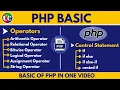 PHP - operators and if statement Learn Coding