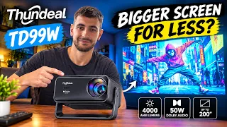 This Projector Is WAY Better Than I Expected! | ThundeaL TD99W Review