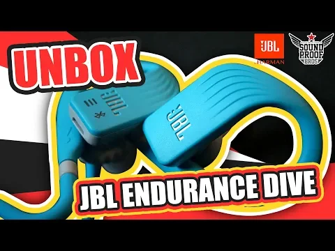 Download MP3 ๋UNBOX JBL Endurance DIVE Music Player \u0026 Bluetooth IPX7 Earphones By Soundproofbros