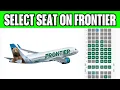 How To Select Seat On Frontier Airlines
