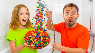 Nastya Và Những Thử Thách Kẹo Ngọt Vui Nhộn | Video Thiếu Nhi 1 Giờ