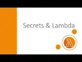 AWS Secrets Manager and Lambda