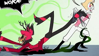 Lucifer TRICKED alastor - Hazbin Hotel comic dub