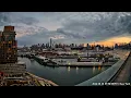 NYC Sunset Time Lapse in 4K August 18 2026 Brooklyn Manhattan Skyline East River