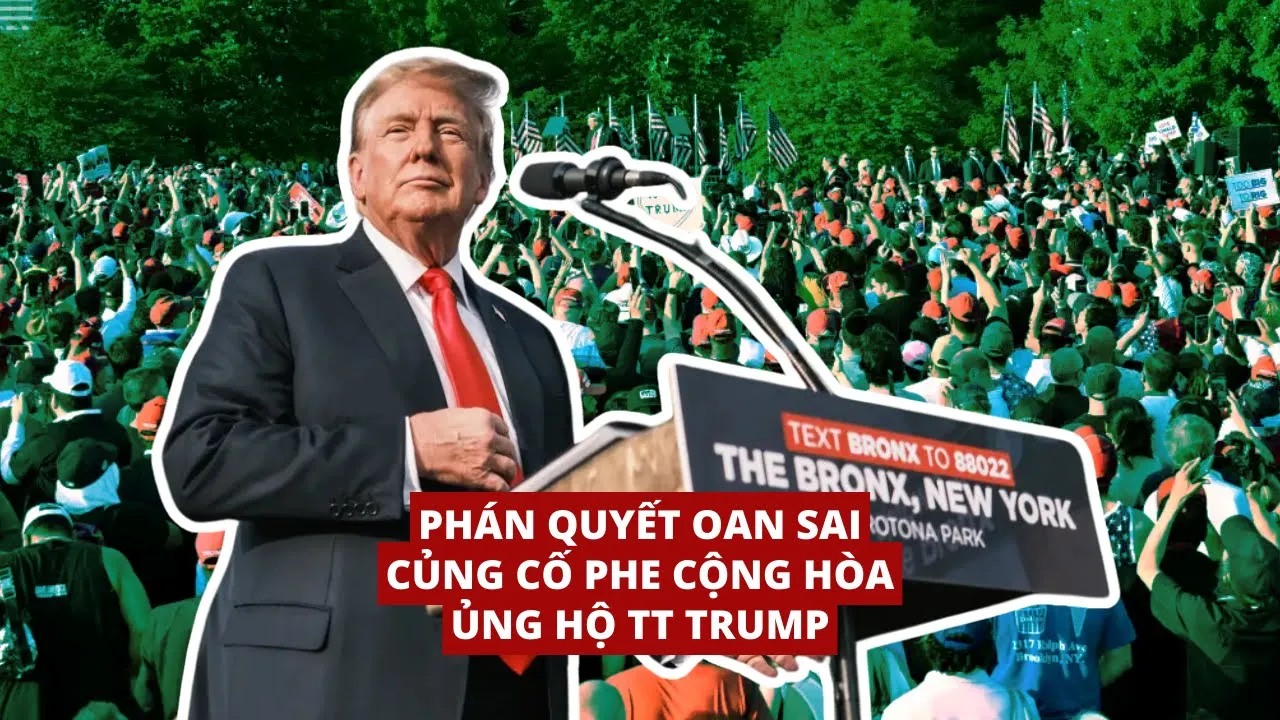 Outline Video 08JUN24 | PHÁN QUYẾT OAN SAI CỦNG CỐ PHE CỘNG HÒA ỦNG HỘ TT TRUMP!