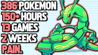 I Completed Pokemon Emerald s RIDICULOUS Pokedex