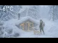 Lagu Surviving a Whiteout Blizzard Alone in a Wooden Cabin | Extreme Off Grid Life