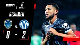 EN DUELO DE COLEROS, MARSELLA GANÓ Y SALIÓ DE LA ZONA DE DESCENSO | Troyes 0-2 Marsella | RESUMEN