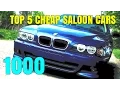Top 5 best used cheap saloon cars under 1000 1k for sale affordable reliable sedans from Europe
