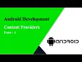 Android Development Tutorial - Android-Content Providers Part 1