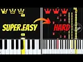Rush E Super Easy to Hard