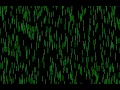 Matrix rain screensaver in Tkinter python